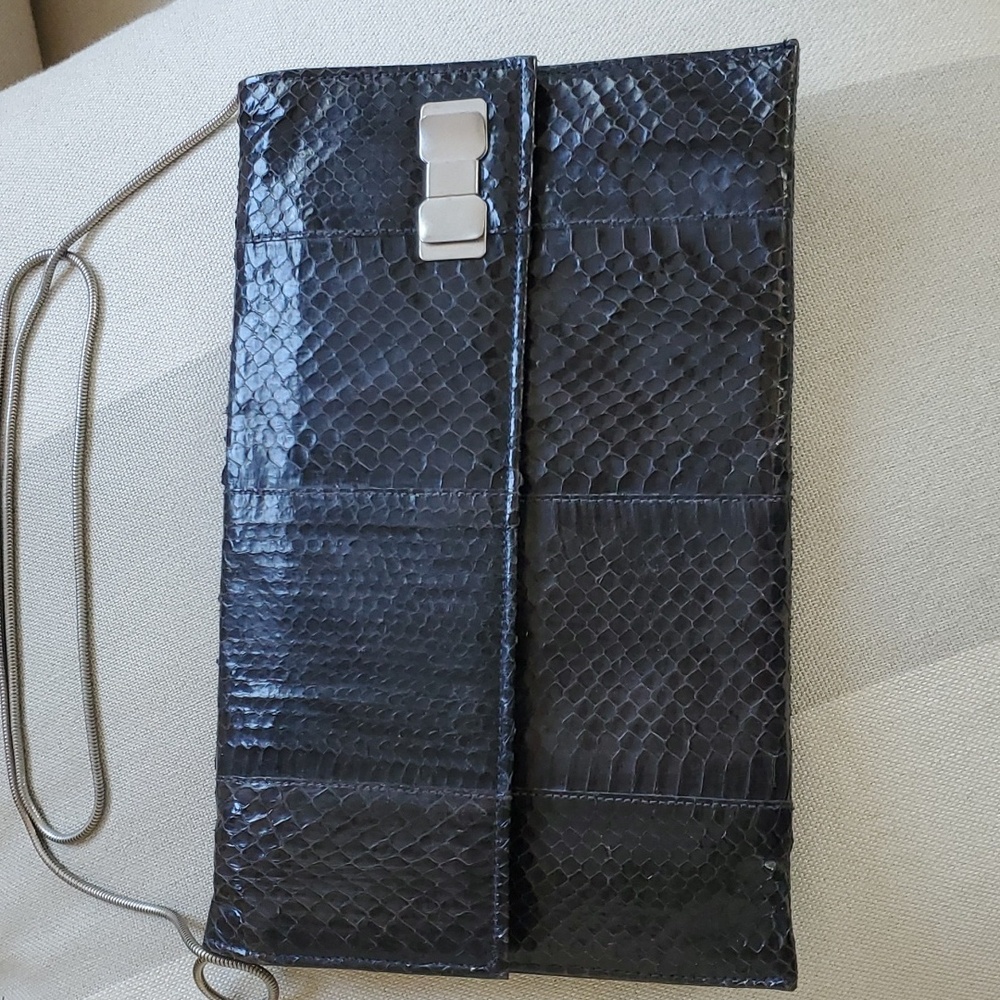 Shirl Miller Snake Shoulder Bag